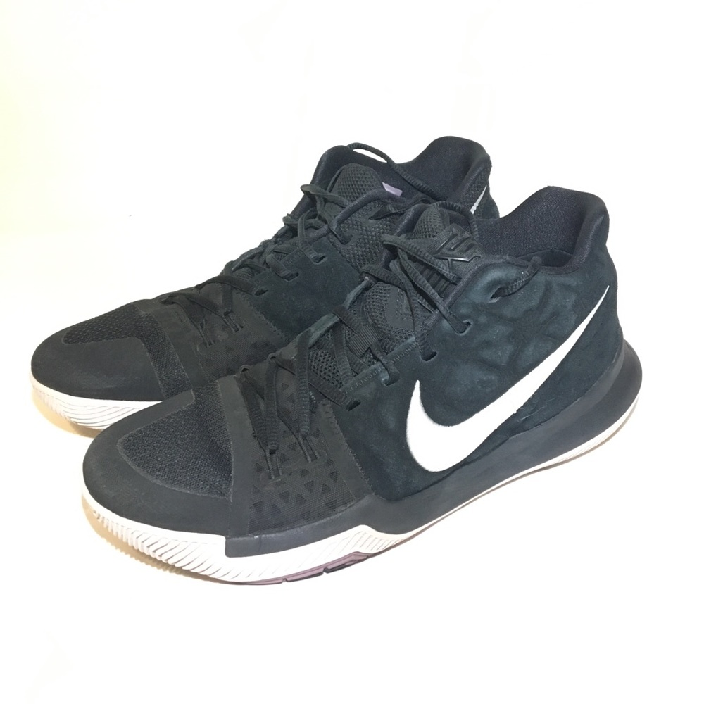 Nike Kyrie 3 Black White 852395-010 Men's Size 10